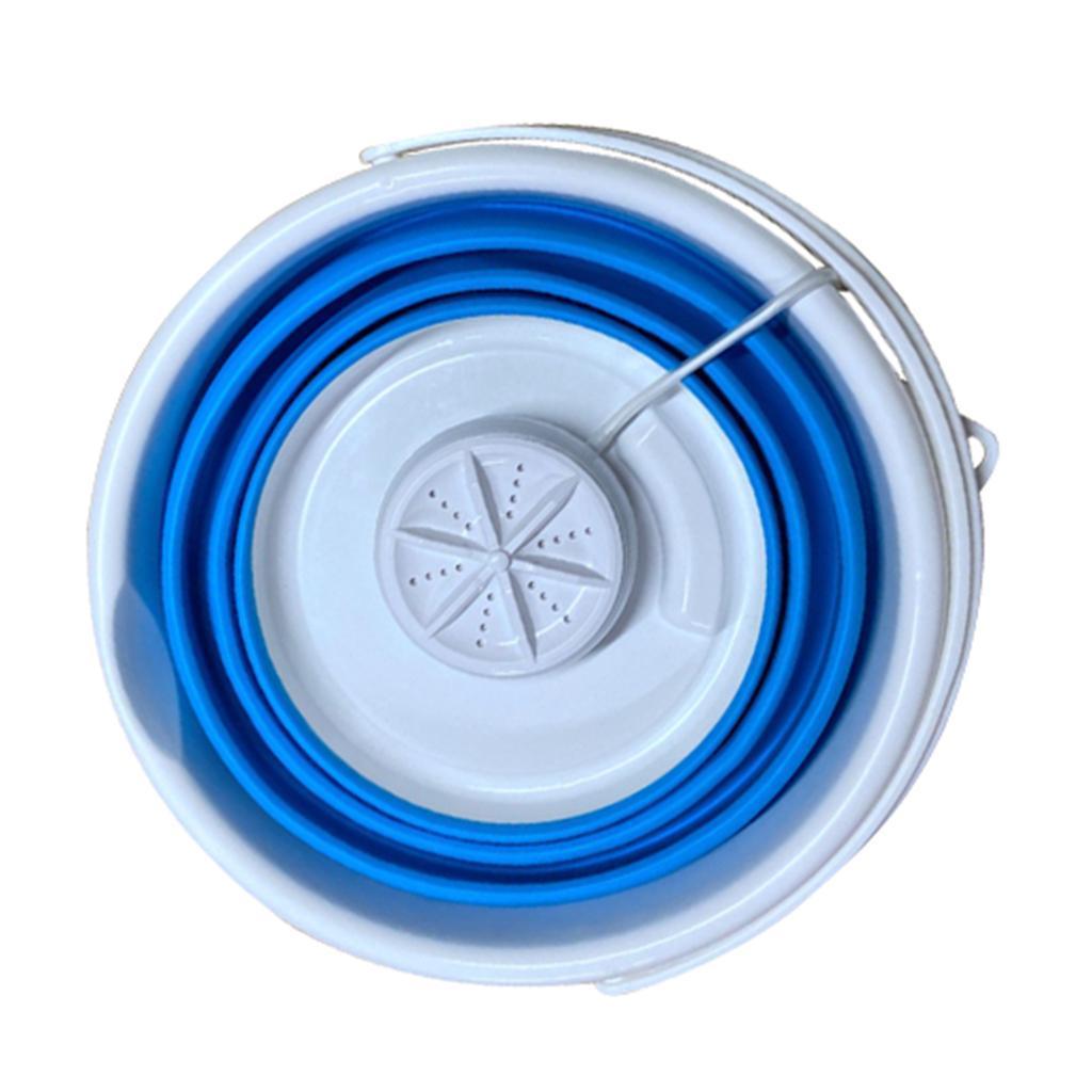 Mini Washing Machine UPGRADED Clothes Folding Laundry Machine Bucket Type B