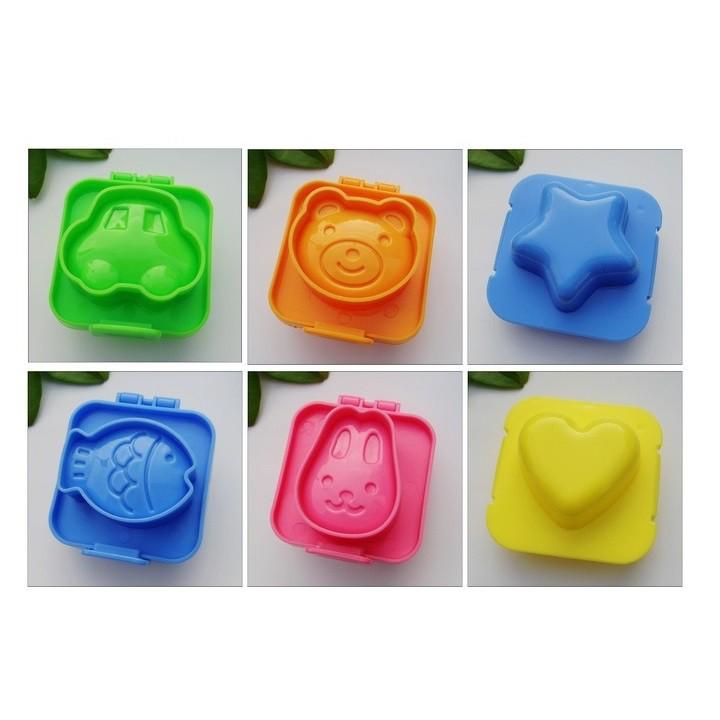 Combo 10 bộ 6 khuôn cơm đáng yêu cho bé