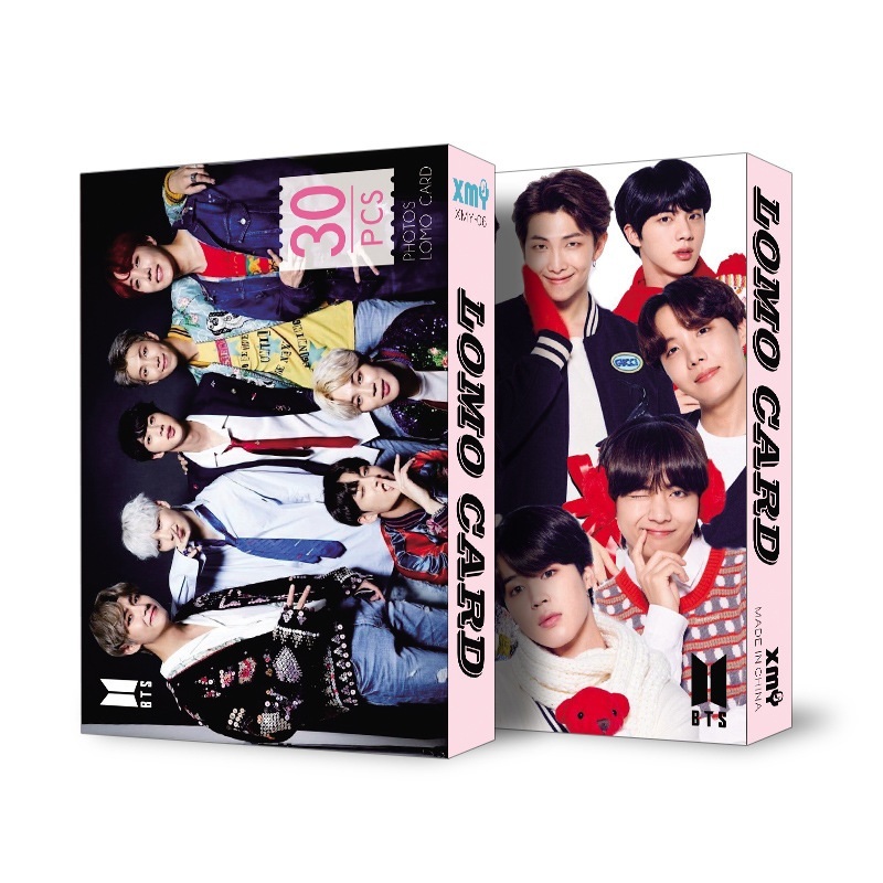 Bộ lomo card BTS mới