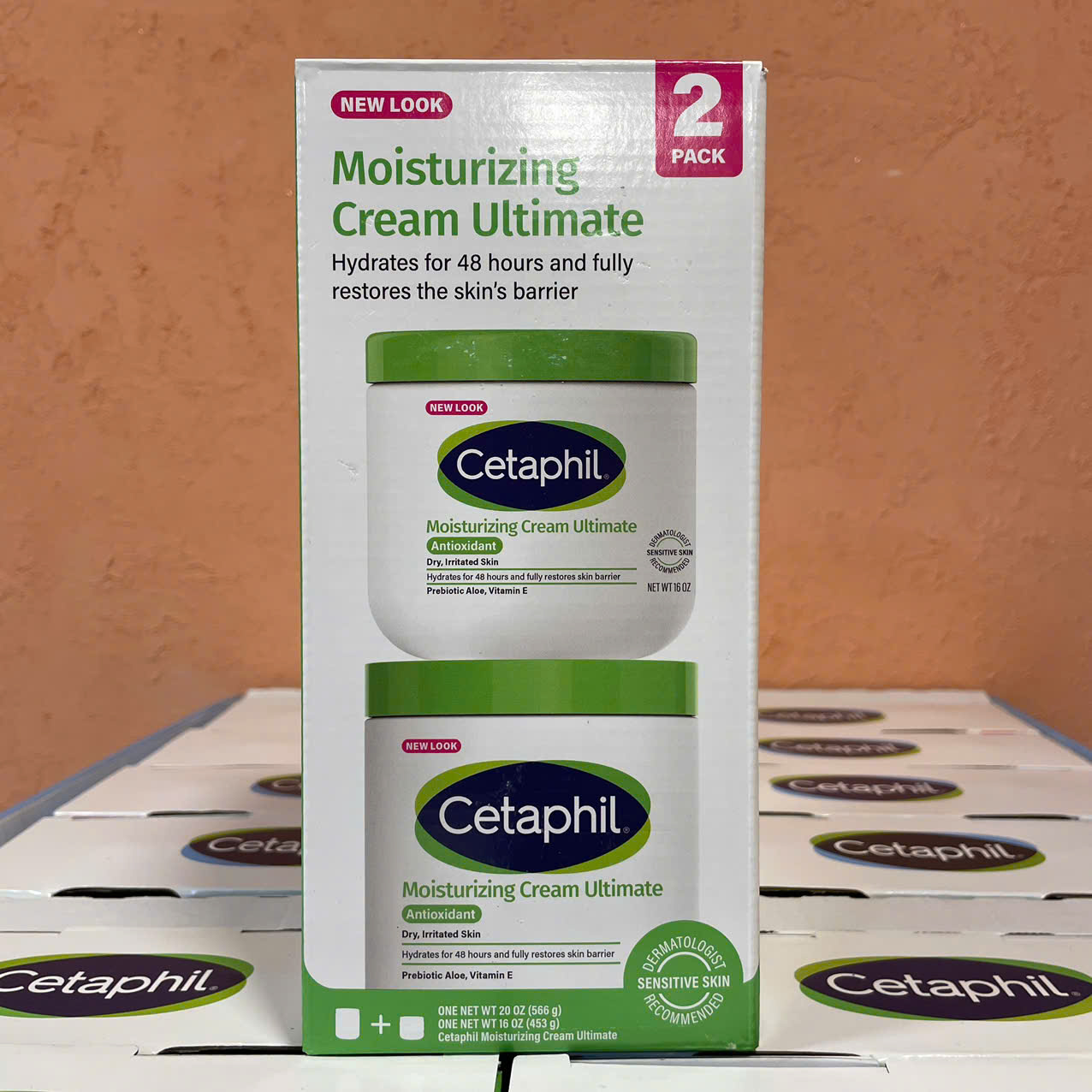 Kem dưỡng ẩm dưỡng da toàn thân Cetaphil Moisturizing Cream 566g - Nhập Khẩu Mỹ
