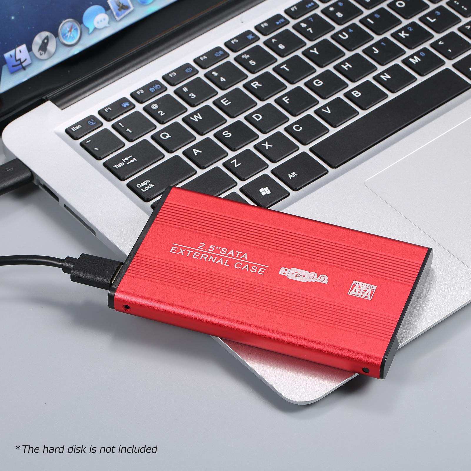 USB3.0 Portable Hard Disk Case 2.5 inch External SATA HDD/SSD Enclosure USB3.0 High-speed Transmit Aluminum Alloy Shell