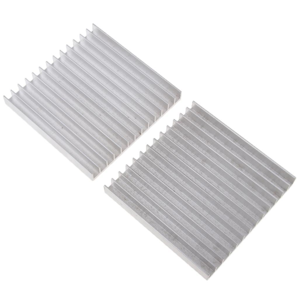 2X Aluminum   Cooling   100 *12mm for CPU LED Amplifier