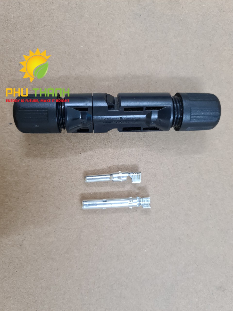 Jack kết nối MC4 1000V - SU đực cái kèm 2 lõi dùng cho năng lượng mặt trời Solar
