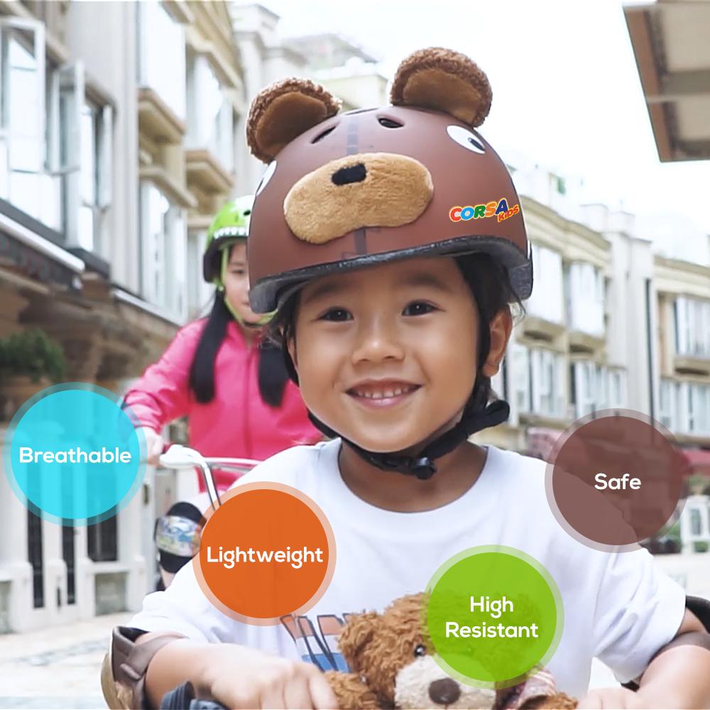 Mũ bảo hiểm nhẹ cho trẻ em đi xe đạp, trượt băng