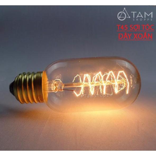 Bóng đèn sợi tóc Edison 1 đốt T45