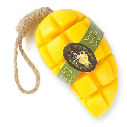 Xà Bông Thiên Nhiên Handmade eccomorning Hình Quả Xoài – Mango Soap