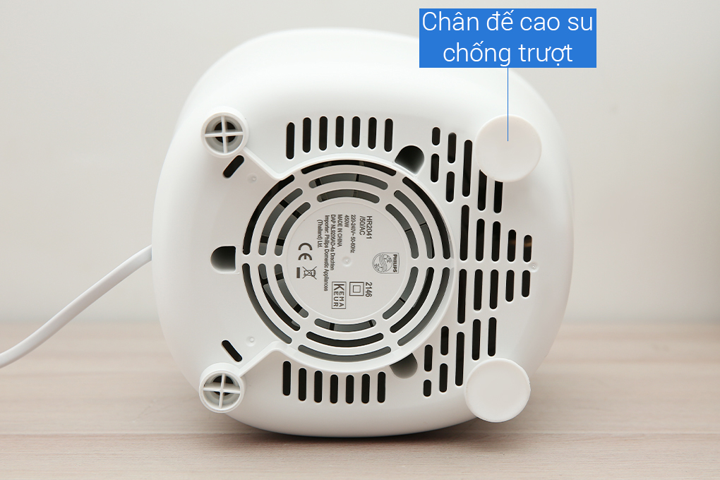 Máy xay sinh tố Philips HR2041/30 - 3 cối - Hàng chính hãng