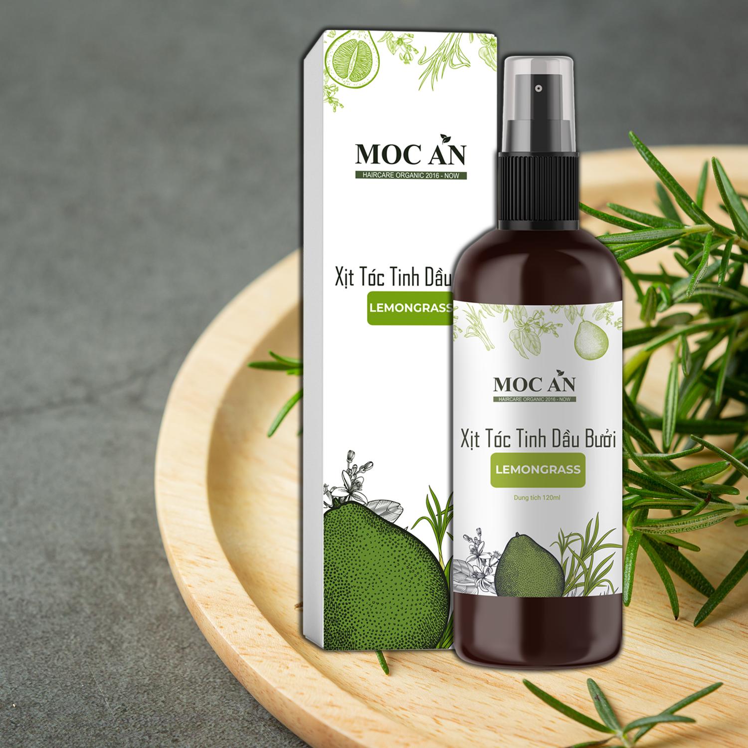 Xịt Bưởi Tinh Dầu Sả Chanh Mộc Ân Haircare