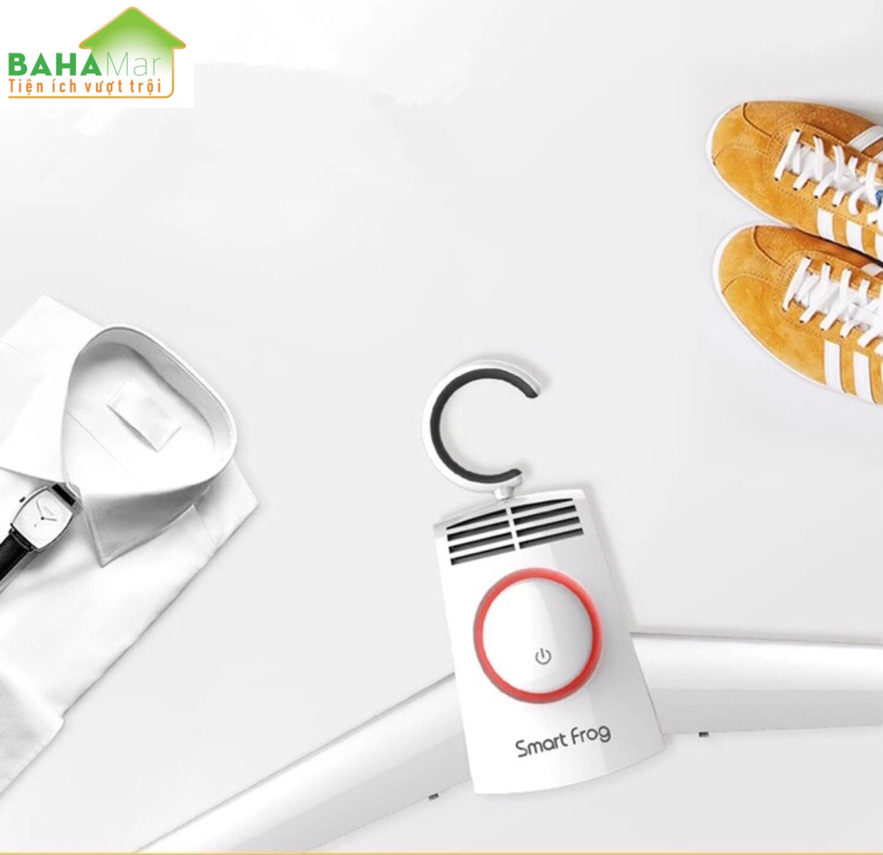 MÓC TREO DI ĐỘNG SẤY QUẦN ÁO, GIẦY CÓ THỂ GẤP GỌN - MÁY SẤY XÁCH TAY "BAHAMAR" tiện lợi mang theo đi du lich, đi công tác