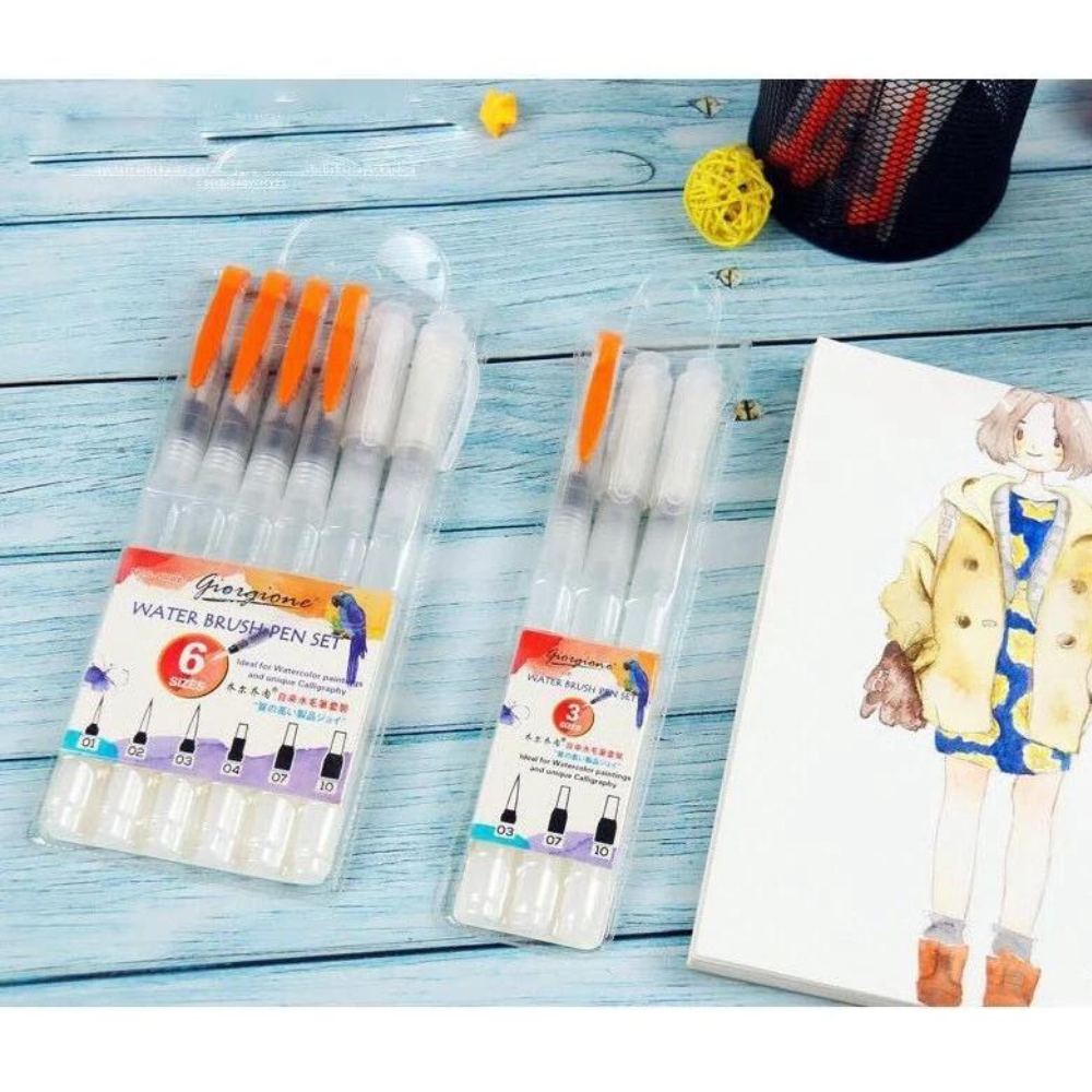 Bộ Bút Cọ Nước WaterBrush Set 6 Cây