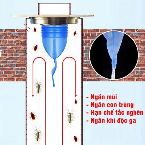 Ống Chặn Mùi Hôi Cống, Ống Chống Mùi Hôi Đường Thoát Nước Thiết Kế Thông Minh 2020