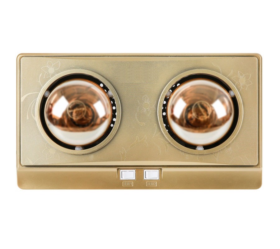 Đèn Sưởi Phòng Nhà Tắm 2 Bóng TAKIN TK-105 - Hàng Chính Hãng