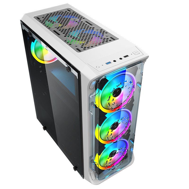 Vỏ Case máy tính Gametek Shadow White/ATX