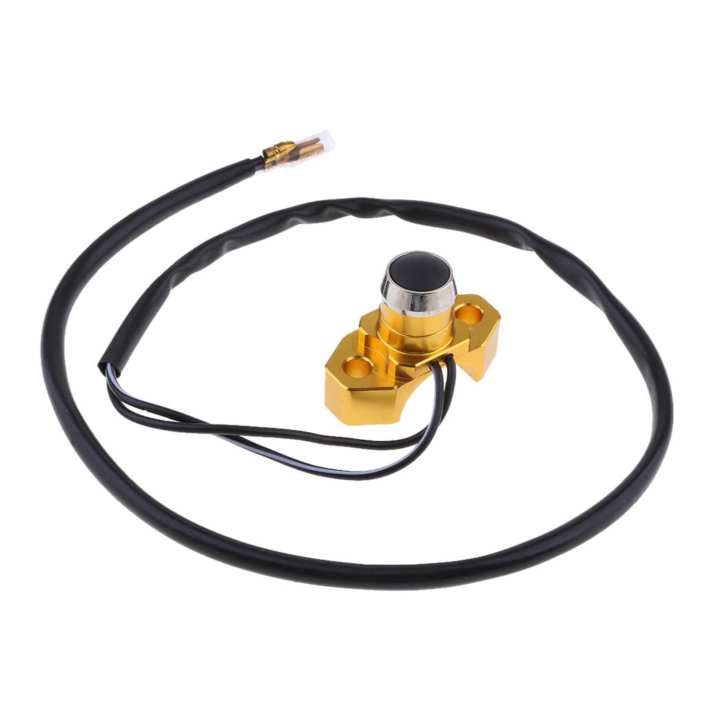 CNC Motorcycle Engine Stop Start Kill Switch Button for Pit Bike