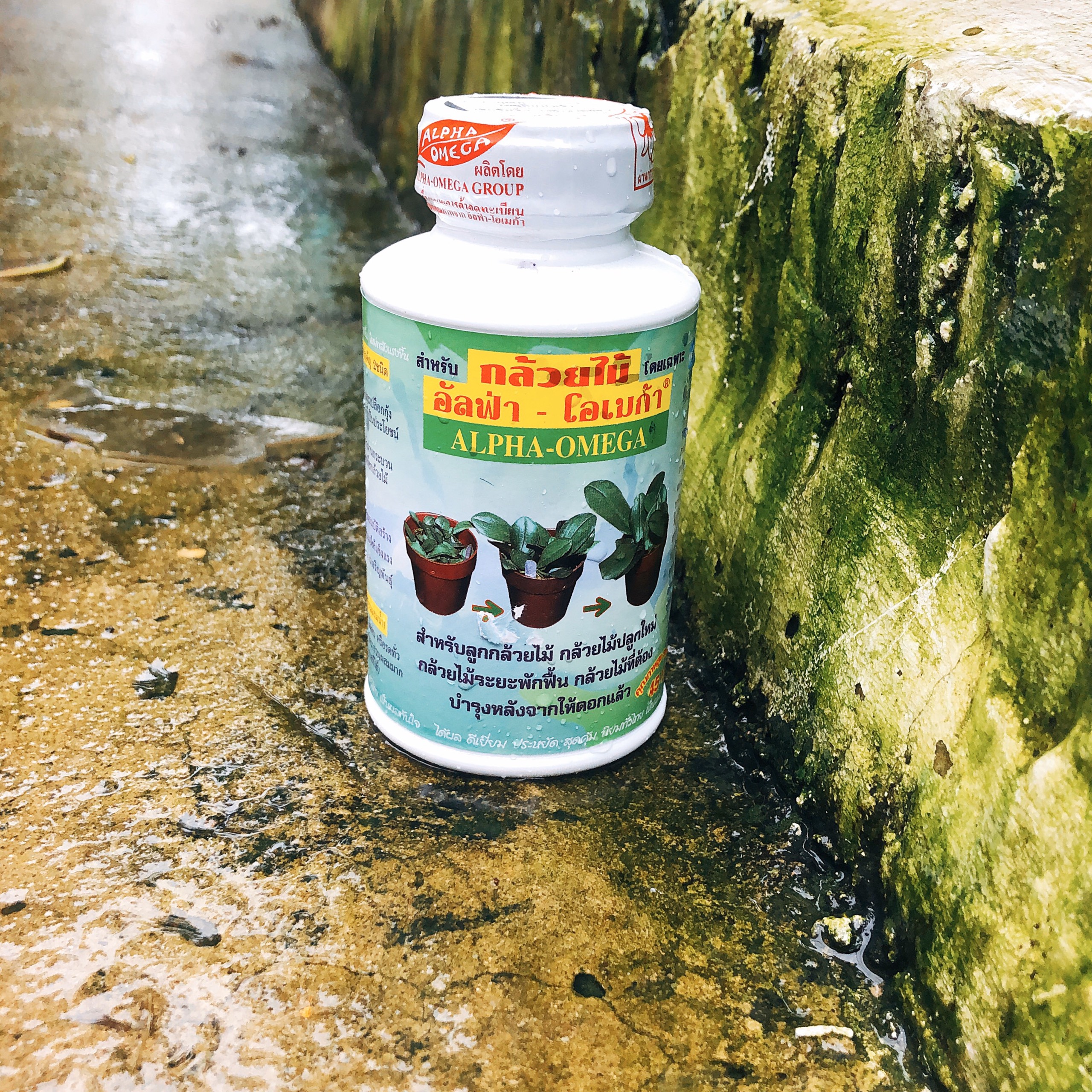 Phân bón lá Alpha Omega chai 250ml, kích mầm, kích chồi hoa Lan - Sản phẩm nhập khẩu từ Thái Lan
