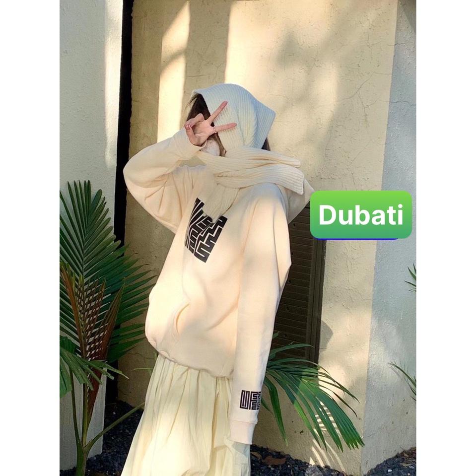 ÁO KHOÁC HOODIE NAM NỮ LOGO AI CẬP CHÂT NỈ DÀY PHOM FROM RỘNG CHỐNG LẠNH NẮNG, NÓNG ĐÔNG HÈ SÀNH ĐIỆU-DUBATI FASHION