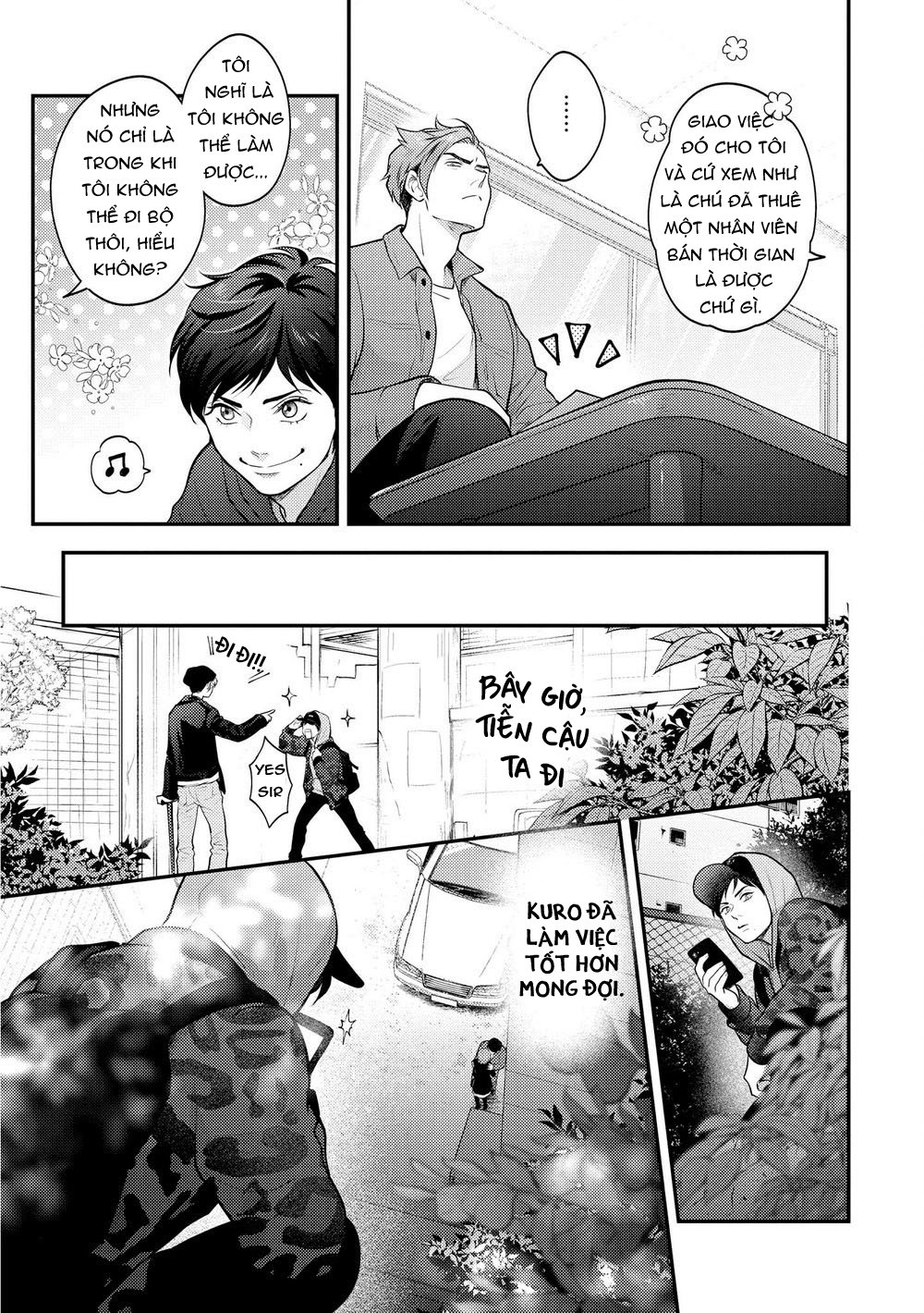 Sói Cô Đơn Và Quạ Đáng Yêu chapter 2 - Trang 7