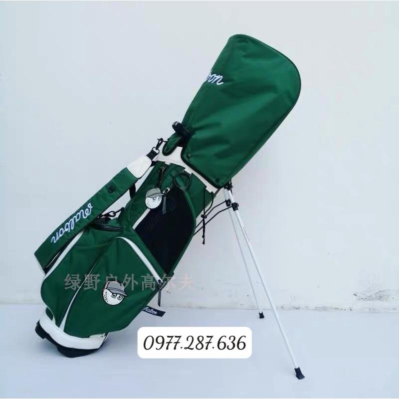 Túi đựng gậy golf Malbon vải bạt chống nước siêu nhẹ 5 ngăn rộng rãi TH031