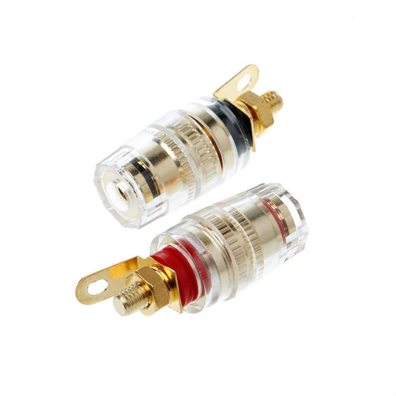 1 Cặp Giắc Cắm Bắp Chuối 4mm Cho Loa Khuếch Đại Âm Thanh
