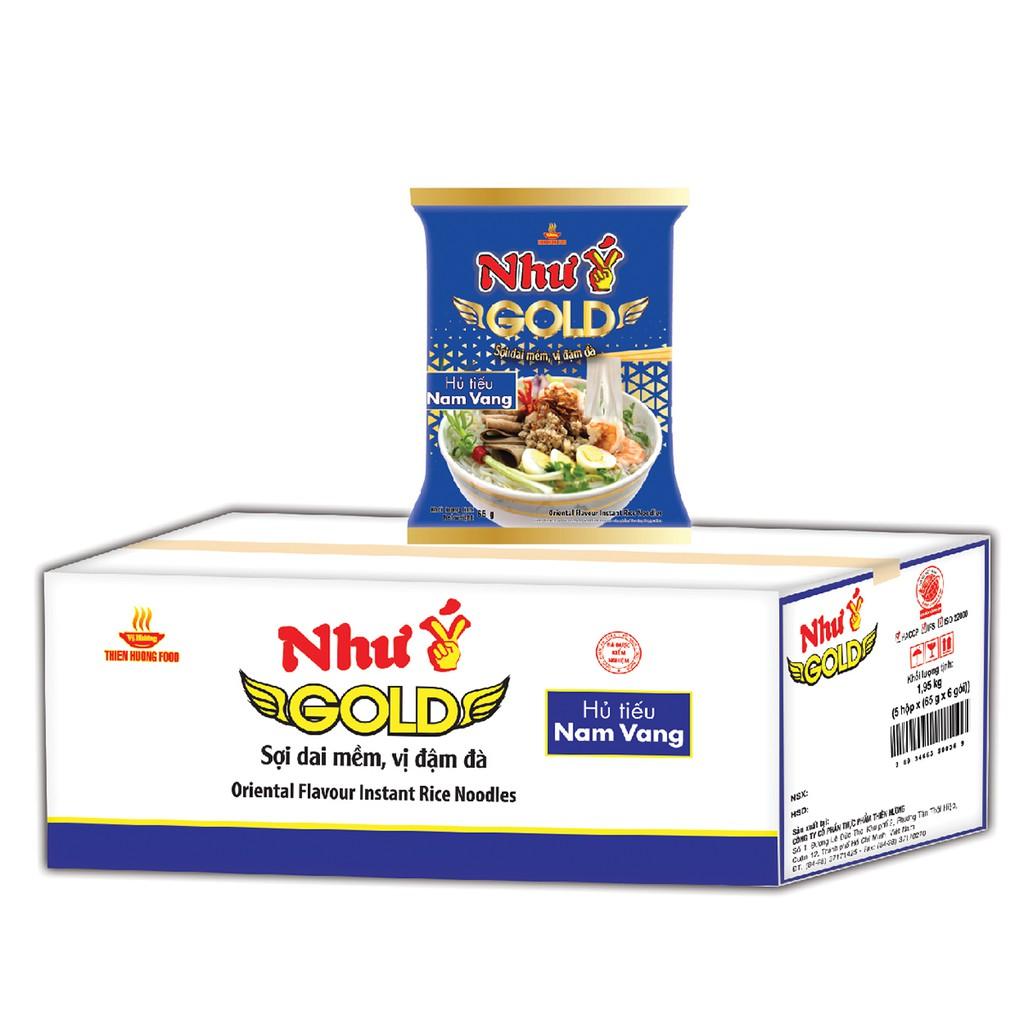  Thùng 30 Gói Hủ Tiếu Nam Vang Như Ý Gold 65g/gói