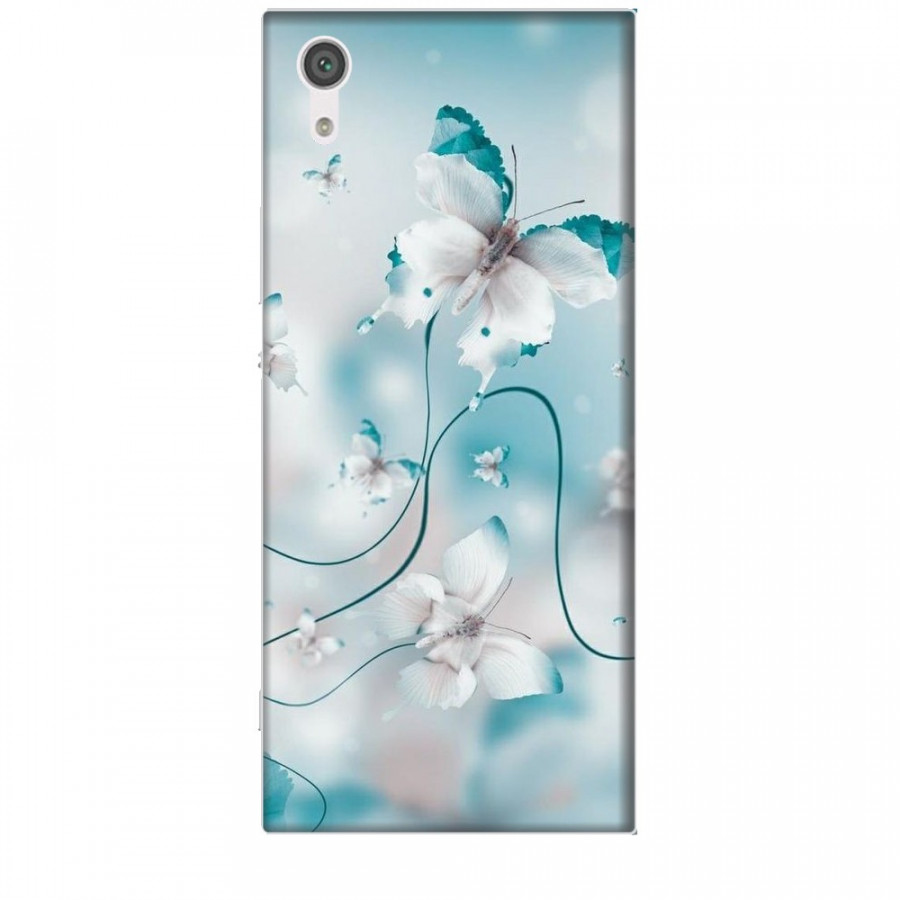 Ốp lưng dành cho điện thoại SONY XA1 Cánh Bướm Xanh Mẫu 1