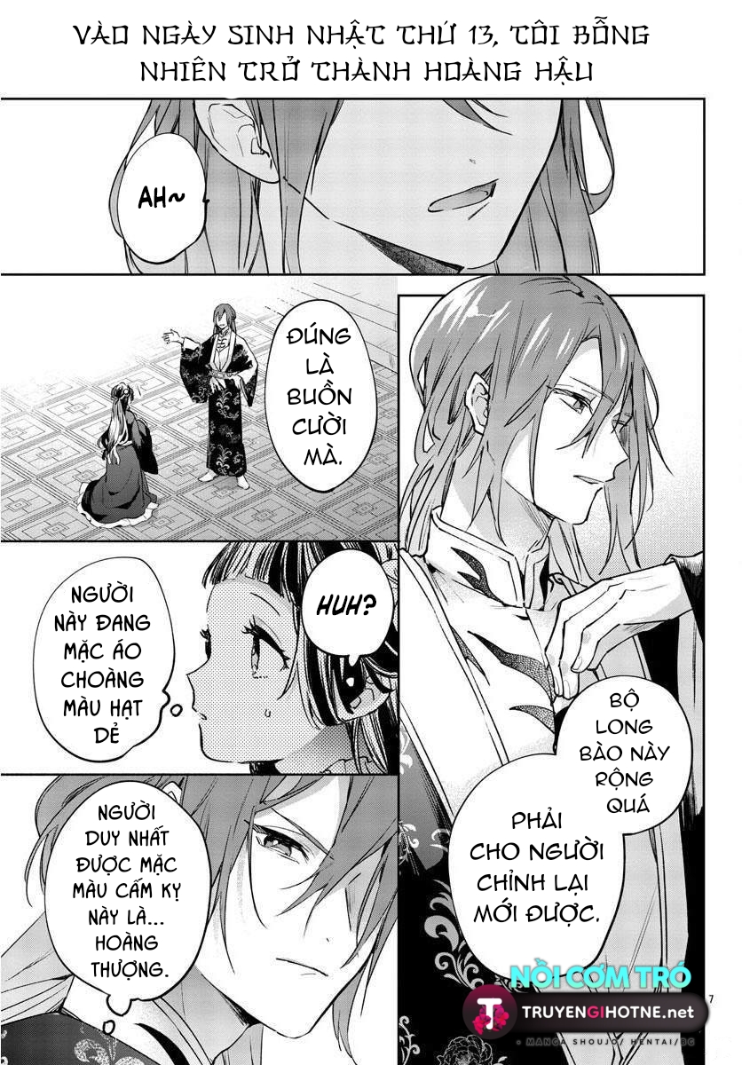 vào ngày sinh nhật thứ 13 tôi trở thành hoàng hậu chapter 1.1 7