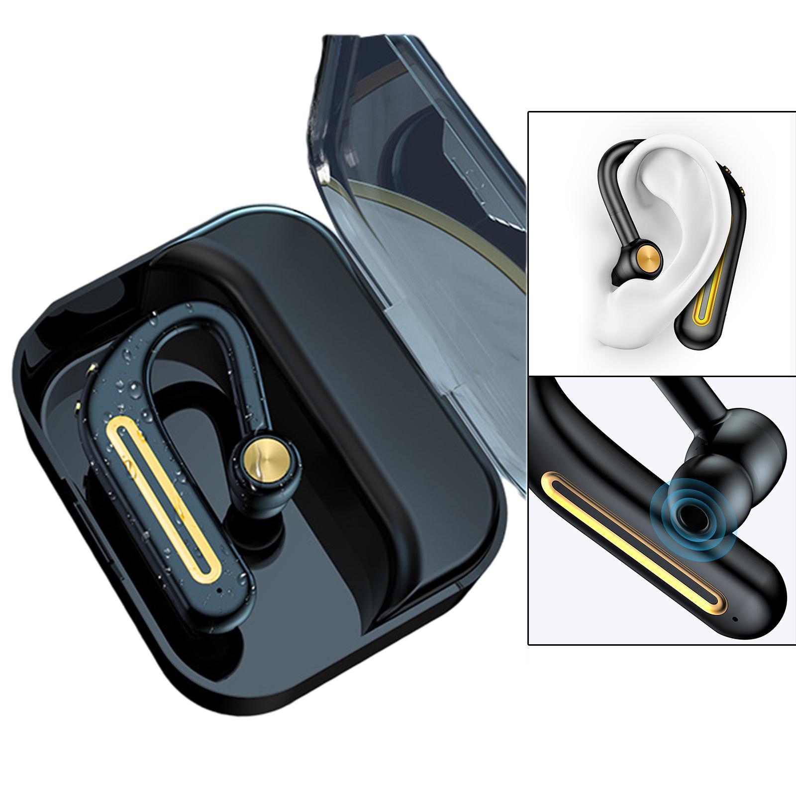 2X Bluetooth Earpiece Stereo V5.0 for  Business with Charging Case