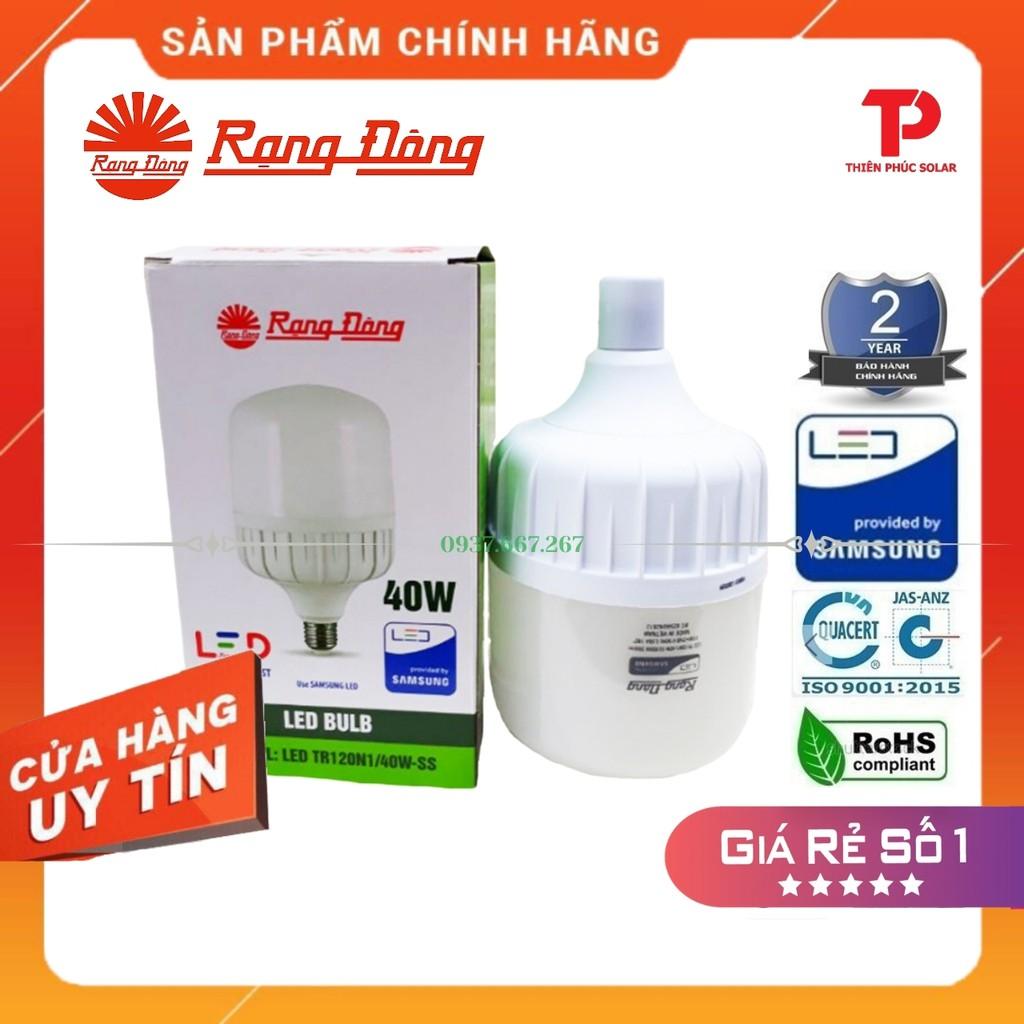 Bóng đèn LED BULB Trụ 40W - Model: LED TR100NĐ.40W.H