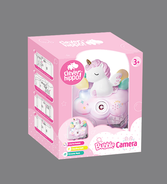 Máy Chụp Hình Bong Bóng  CLEVER HIPPO TOY Unicorn BC2617001