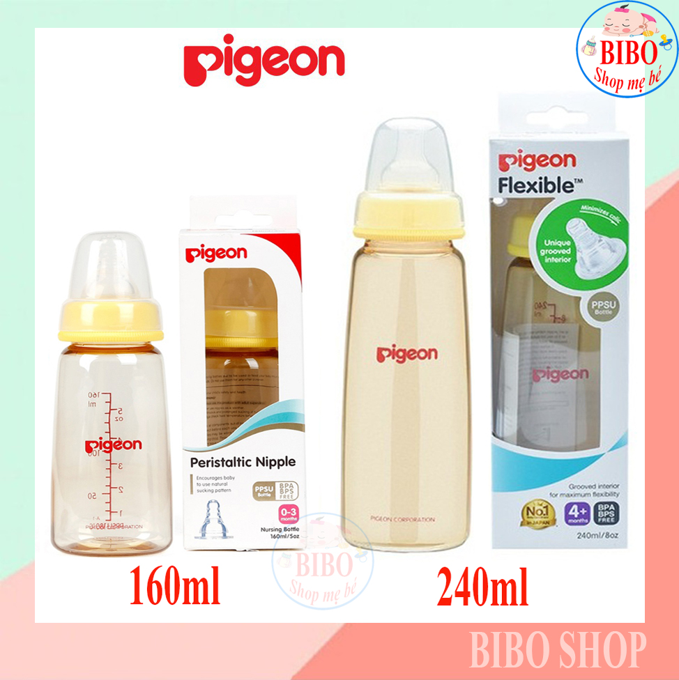 BÌNH SỮA PIGEON PPSU CỔ HẸP