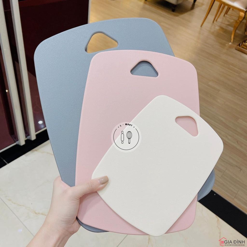 Thớt Kháng Khuẩn 3D Chống Trơn Trượt & Xước Bề Mặt Độ Cứng Tốt Thớt Thái Băm Nhựa Lúa Mạnh Chống Nấm Mốc MKS025