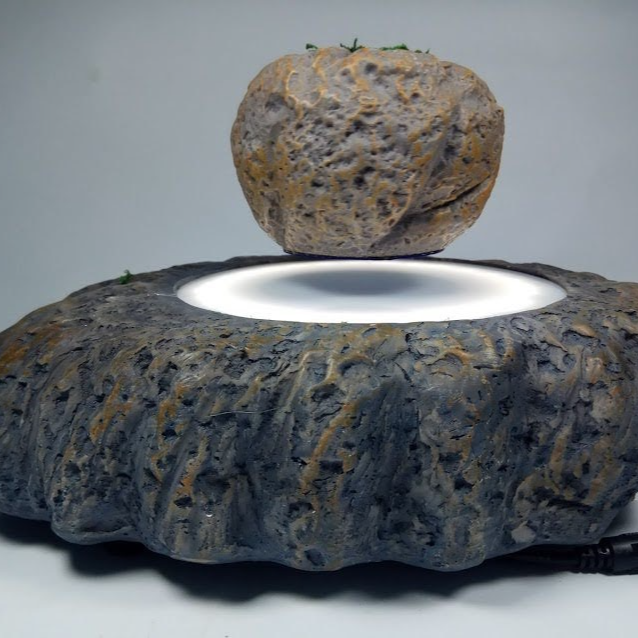 Chậu Hoa Bay Bằng Đá thiết kế độc đáo Air Bonsai