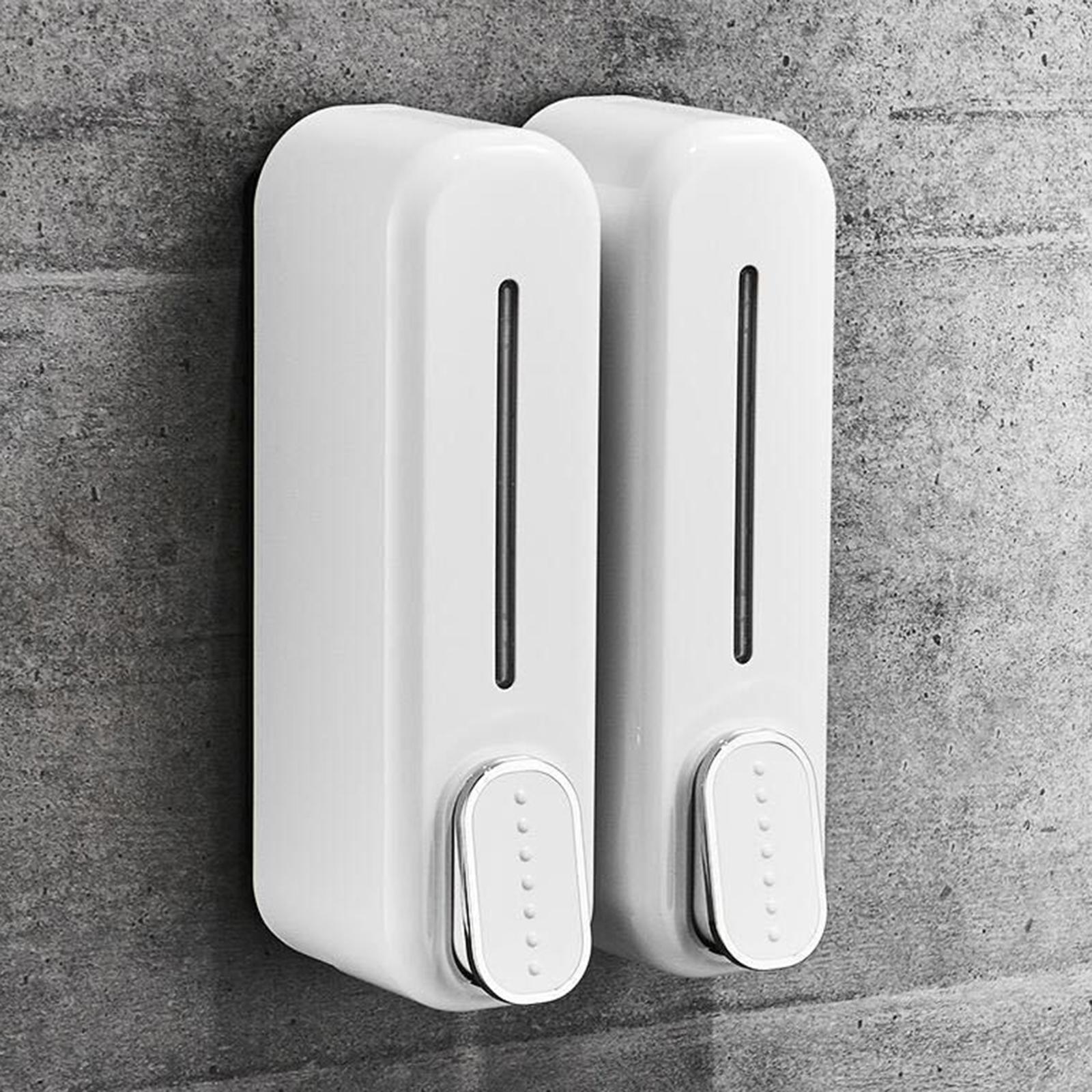 Wall Mount Hand Liquid Shower Dispenser for Restaurant White