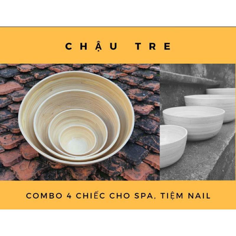 chậu tre 4 món