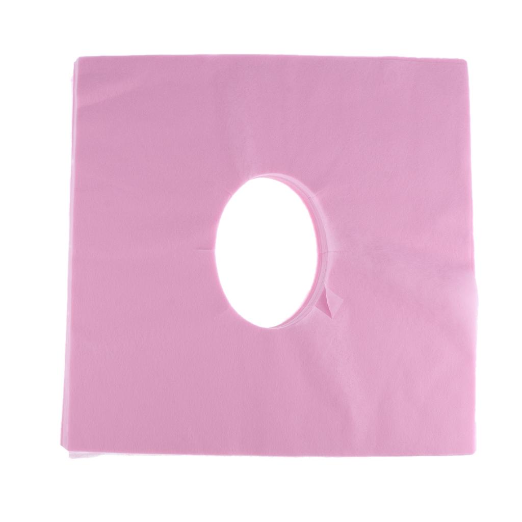 100pcs Non-woven Massage Disposable Headrest Paper/Face Pillow Cushion Cover