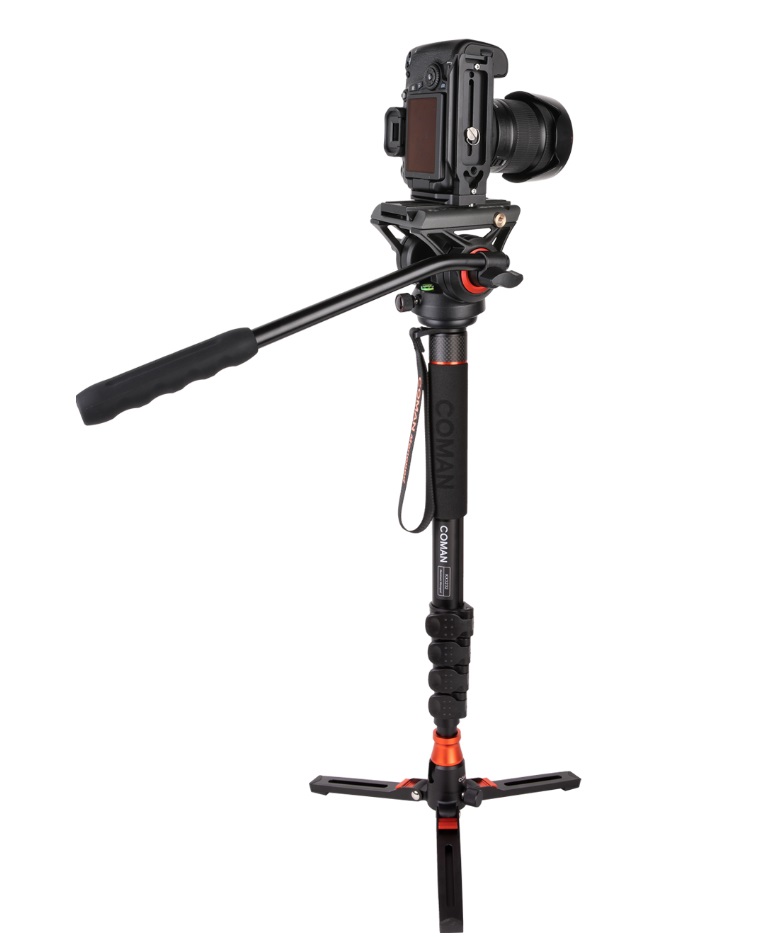 Chân máy ảnh Monopod Coman DK327AQ5S, Hàng chính hãng