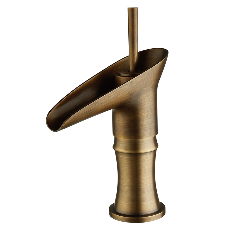 Vòi lavabo nóng lạnh đồng mạ giả cổ Juno sofa Teady VCT- 123A