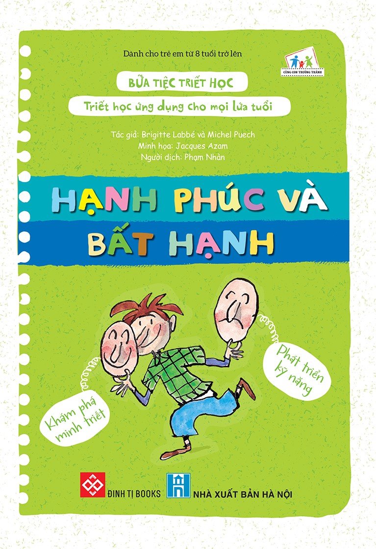 Sách thiếu nhi: Bữa Tiệc Triết Học – Triết Học Ứng Dụng Cho Mọi Lứa Tuổi - Trọn bộ 6 cuốn