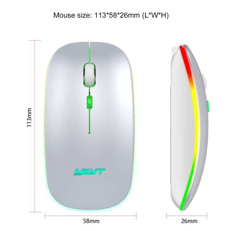 Ergonomic Gaming Mouse G852 Bluetooth + 2.4g dual mode Computer Mouse Gamer Mice With Backlight For PC Laptop