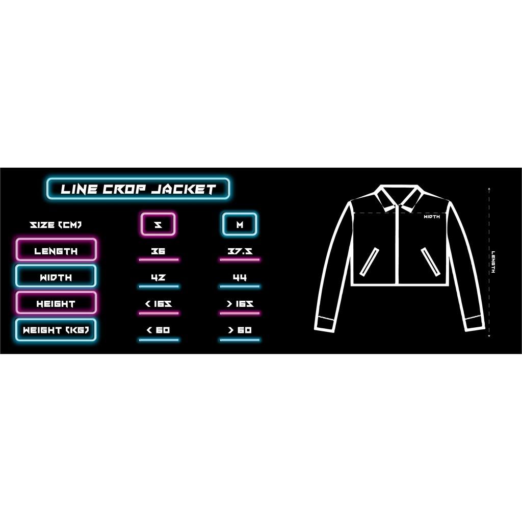 Áo khoác dù NOWSAIGON Line Crop Jacket