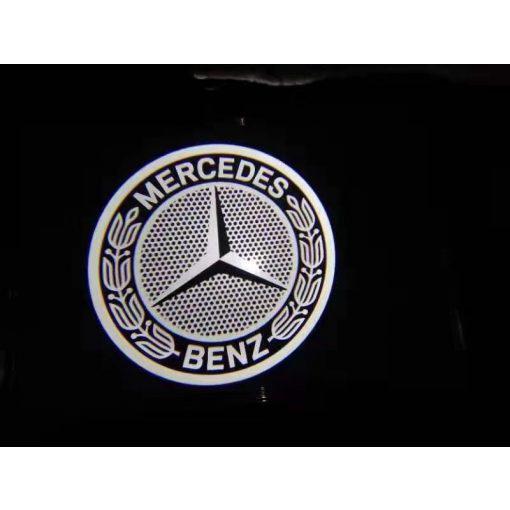 Đèn Logo rọi cửa cho  xe Mercedes C/E/GLC siêu nét HD