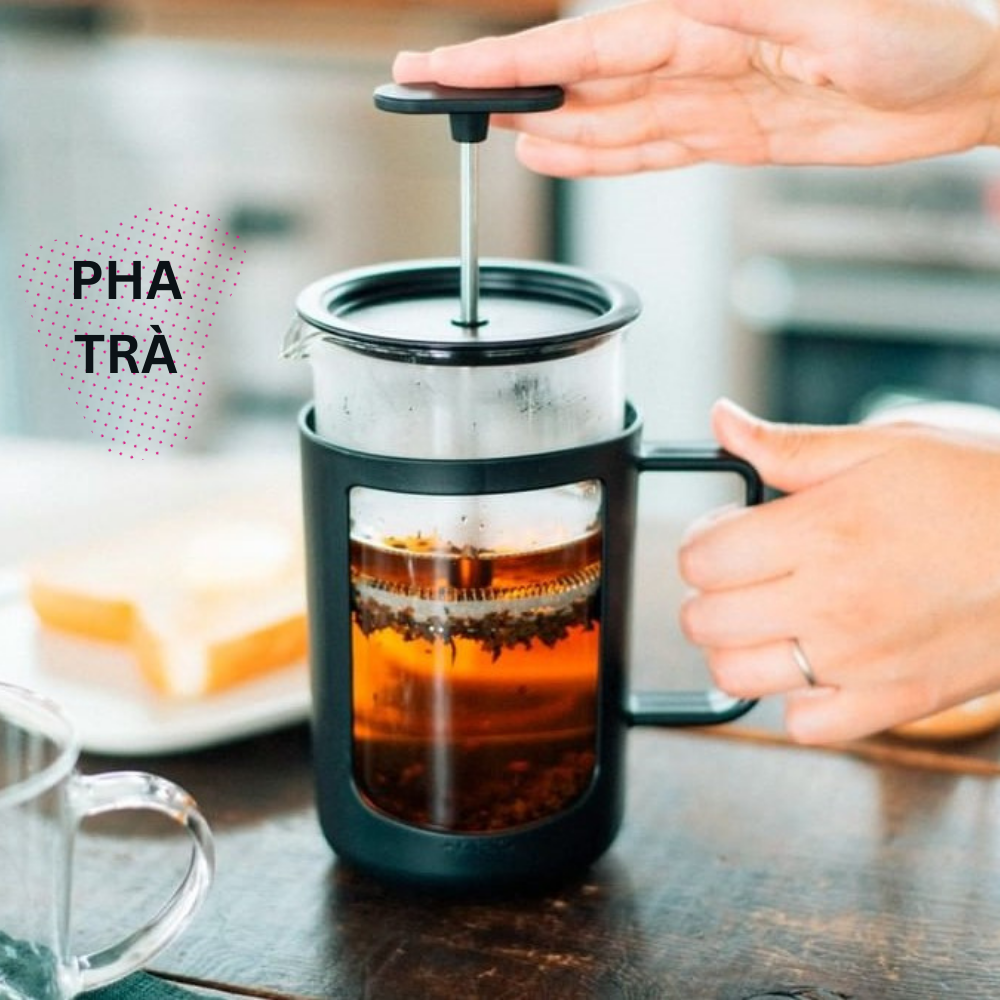Bình ép trà cà phê kiểu Pháp Hario 300ml