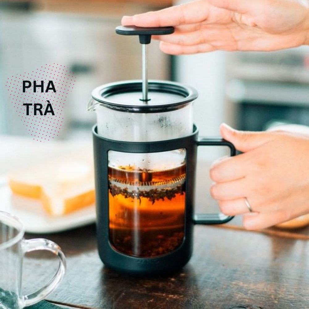 Bình ép trà cà phê kiểu Pháp Hario 300ml (CPU-2-B)