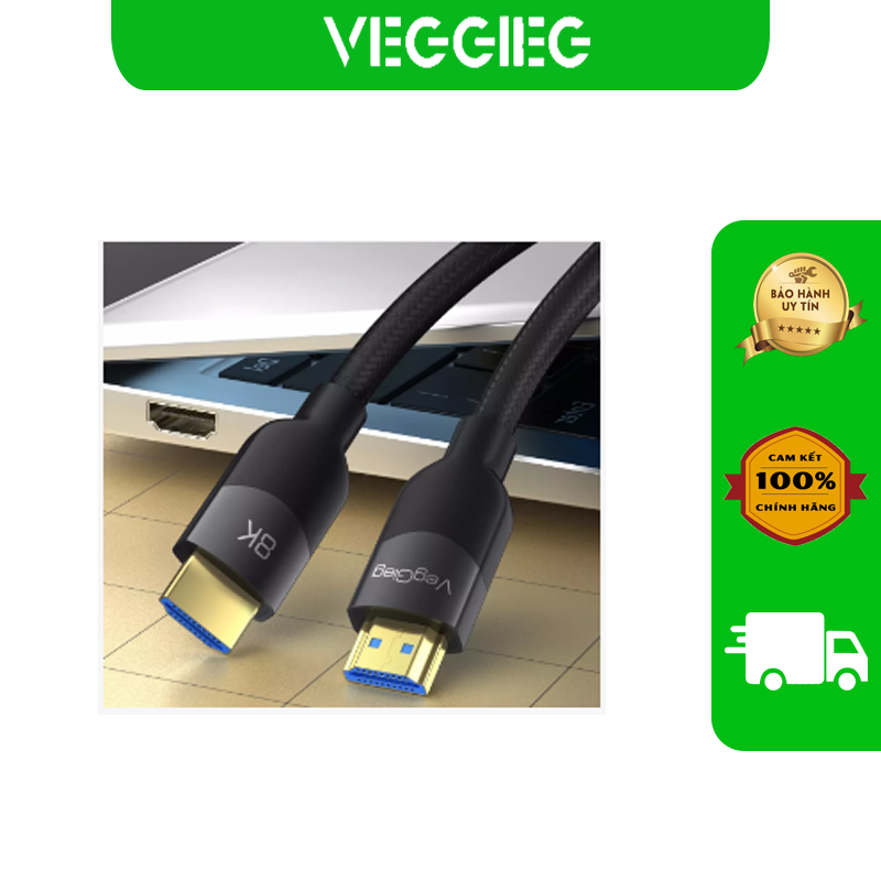 Cáp HDMI 2.0 dài 25m, 30m VEGGIEG 4K 60HZ có IC khuếch đại