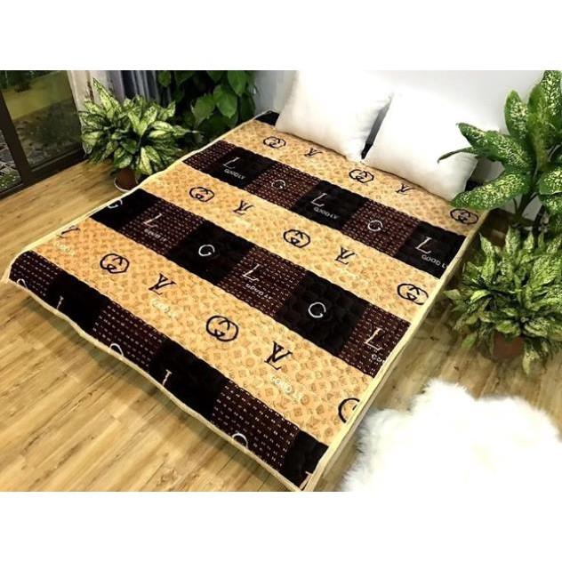 Thảm nỉ trải giường hoa văn siêu ấm