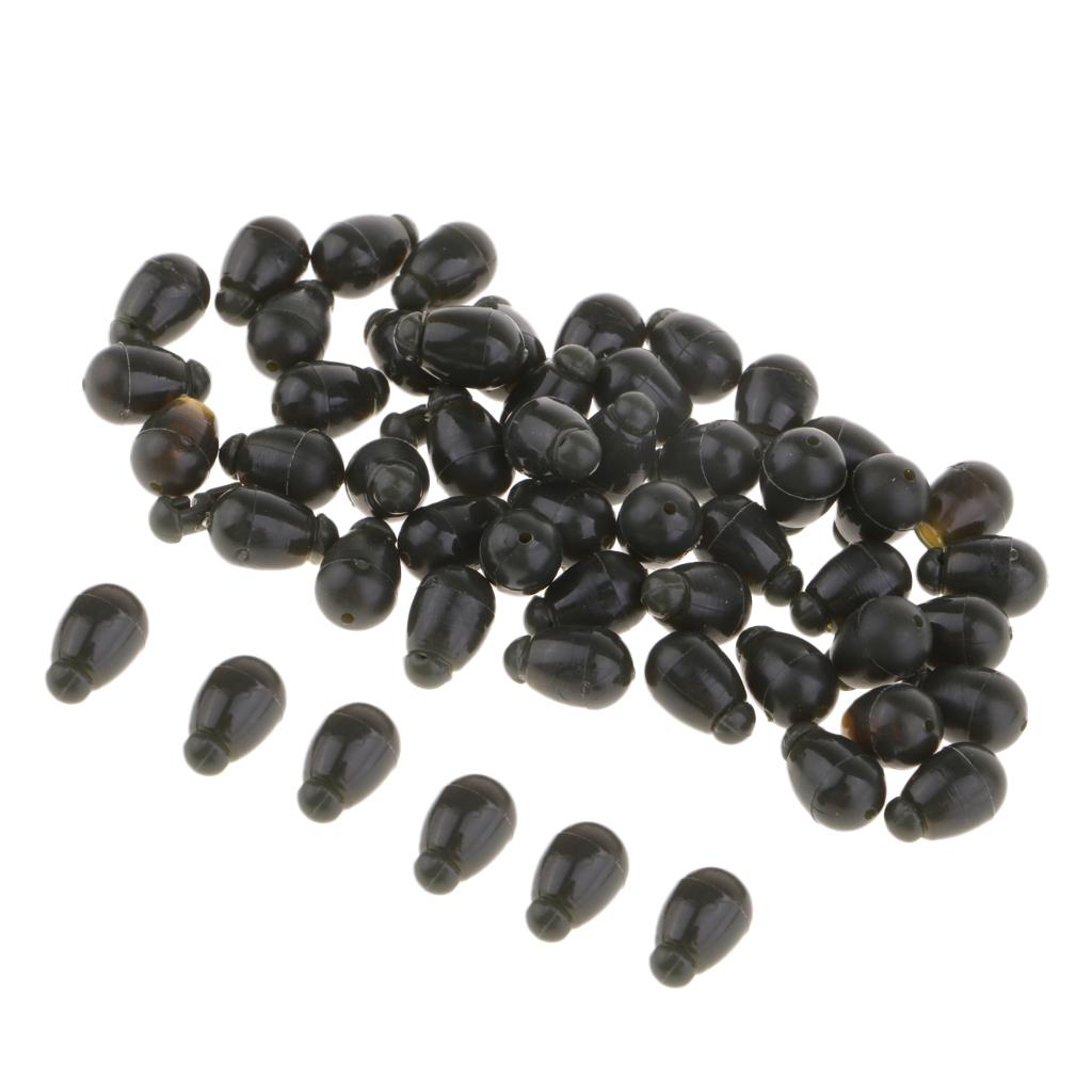 50x Quick Change Beads Hooklength Carp Terminal Tackle Method Feeder Fishing