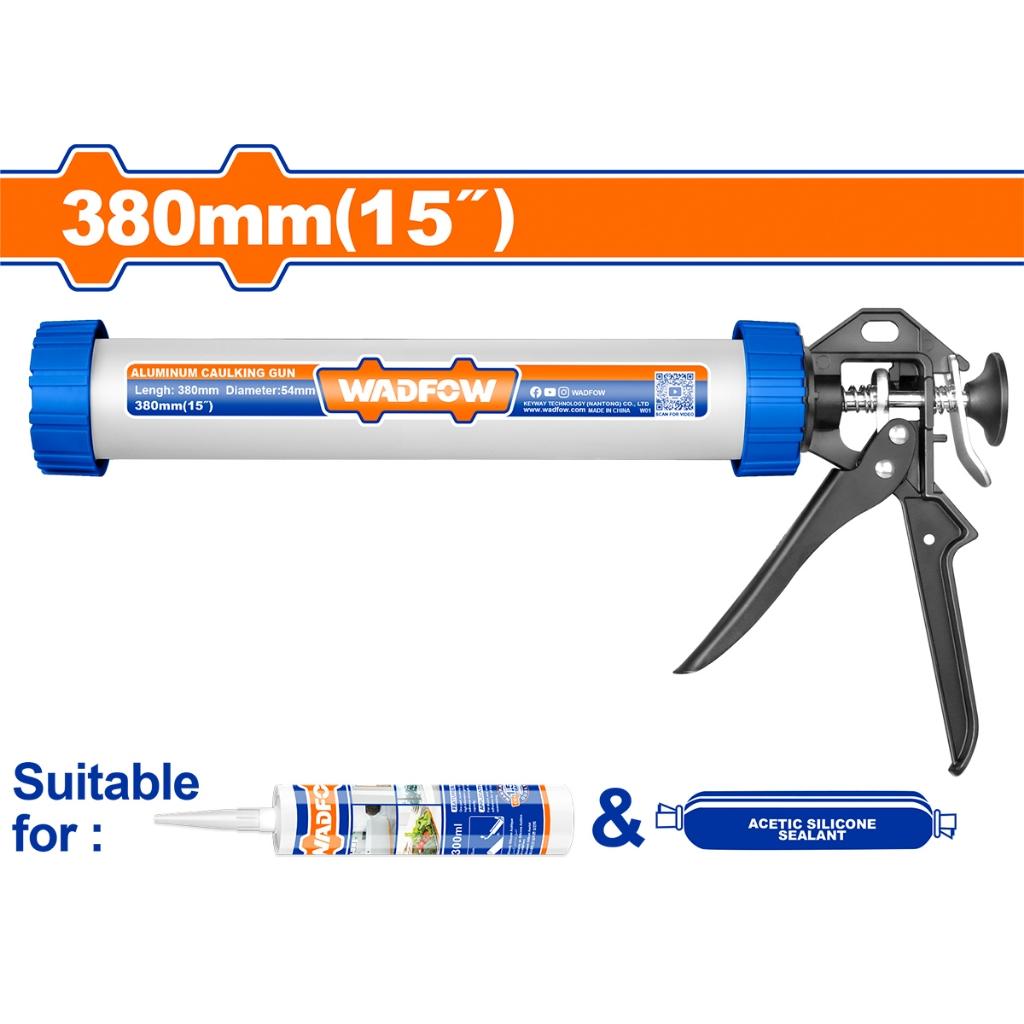 SÚNG BẮN KEO SILICONE THÂN NHÔM WCG5315 WADFOW - HÀNG CHÍNH HÃNG