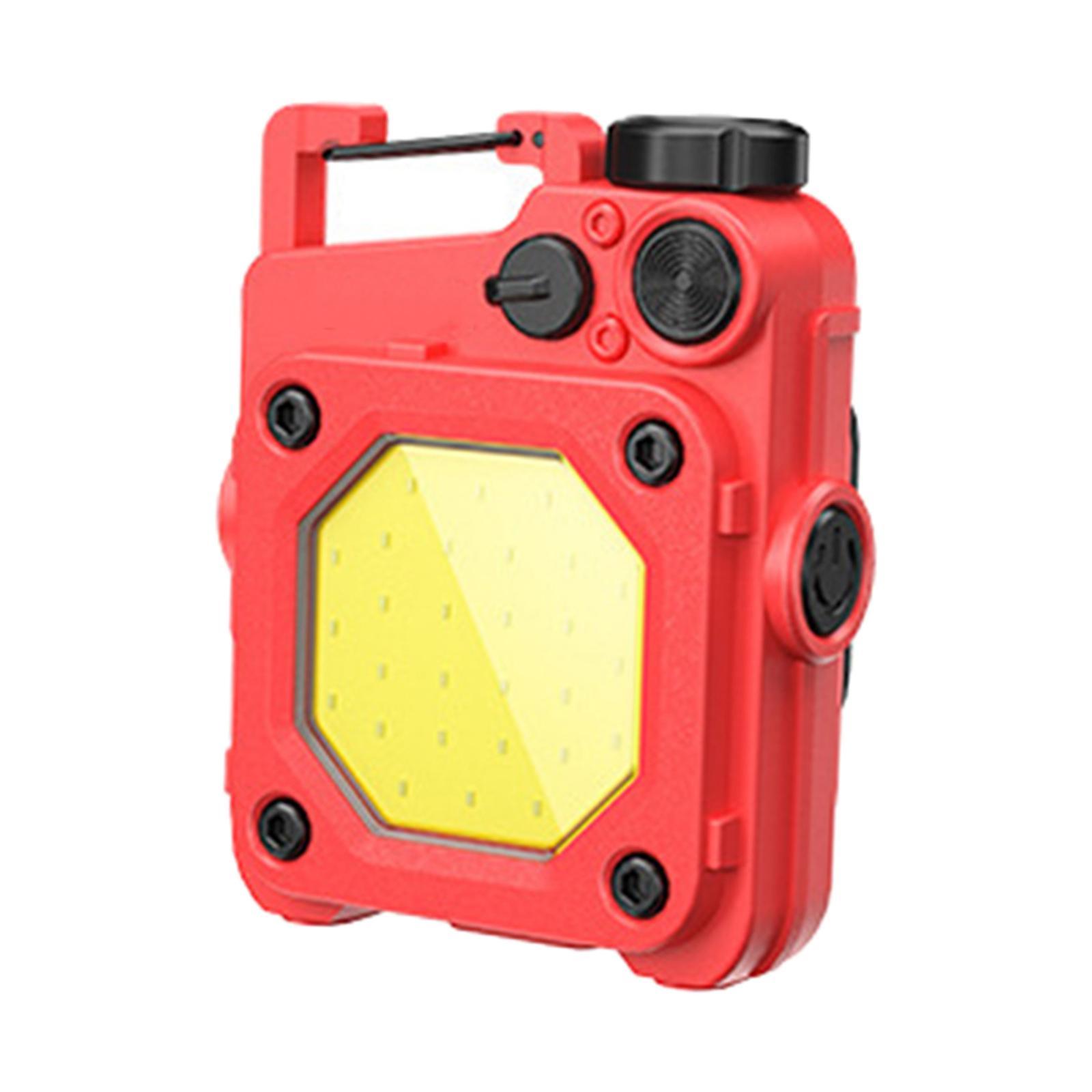 Mini LED Flashlight Bright Multifunction Backpacking COB Work Light Keychain
