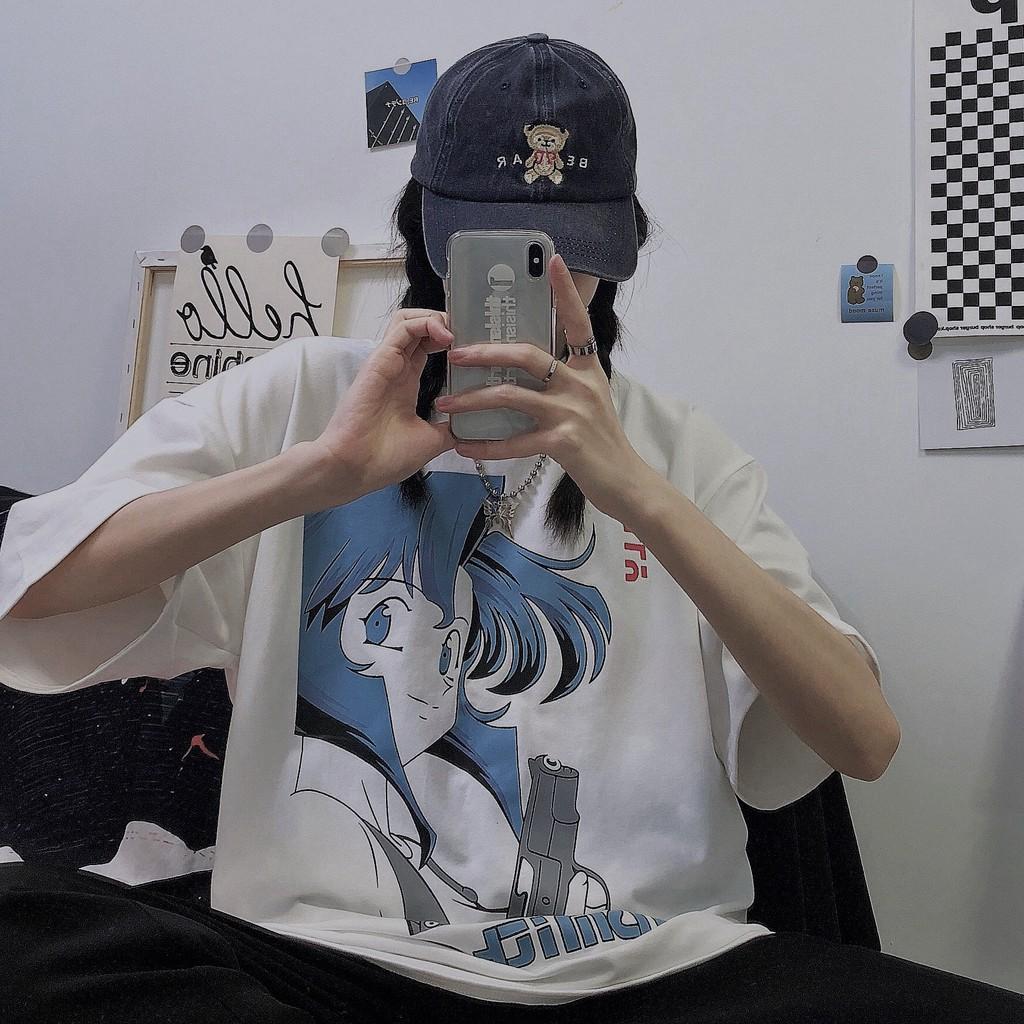 Áo thun tay lỡ Unisex, áo phông form rộng ATL250 - Yinxx