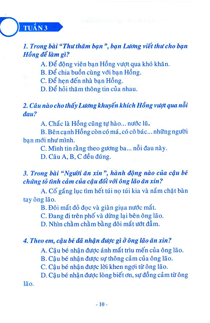 Vở Bài Tập Tiếng Việt - Lớp 4 (Tập 1)